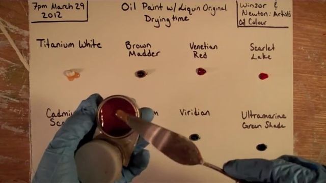 #2 How fast does oil paint dry? (oils with Liquin Original) смотреть онлайн