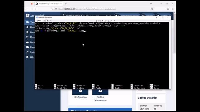 Joomla website on Debian 11 server - Part 2 /Plugins + Backup смотреть онлайн
