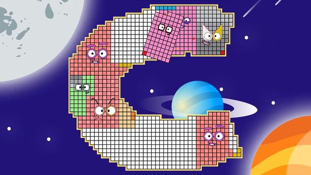 ALPHABET LORE VS Numberblock Puzzle Tetris Game 1000 ASMR SPACE Fanmade Animation смотреть онлайн