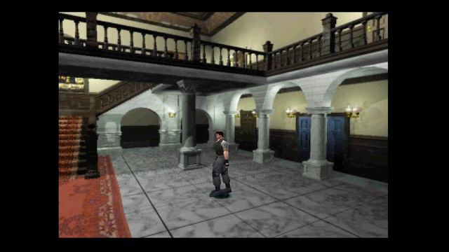 Resident Evil 1: Director's Cut (1996) (PS1)/1 серия/Знакомство с усадьбой