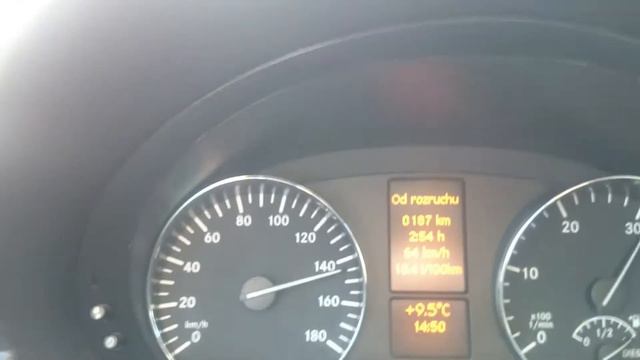 Mercedes  Sprinter 519 Acceleration 80-160 Km/h 190HP