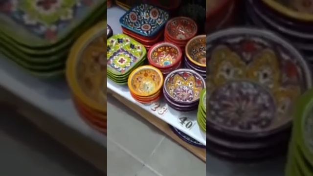 Восточные мотивы в росписи посуды #shorts смотреть онлайн