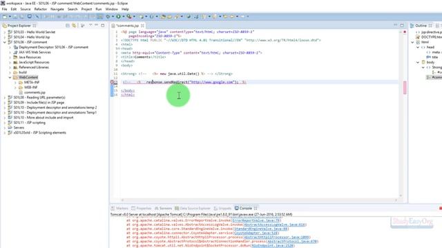 JSP Java server pages and servlet basics part 8 смотреть онлайн