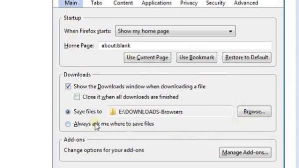 How-To Find and Change the Location of the Firefox Download Folder
