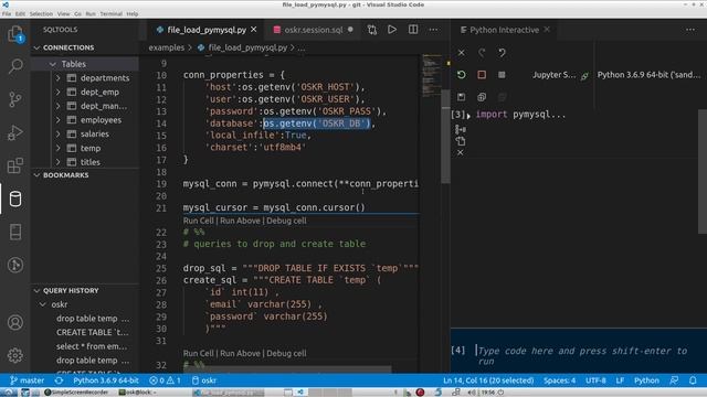 Using Python with MySQL (pymysql) смотреть онлайн