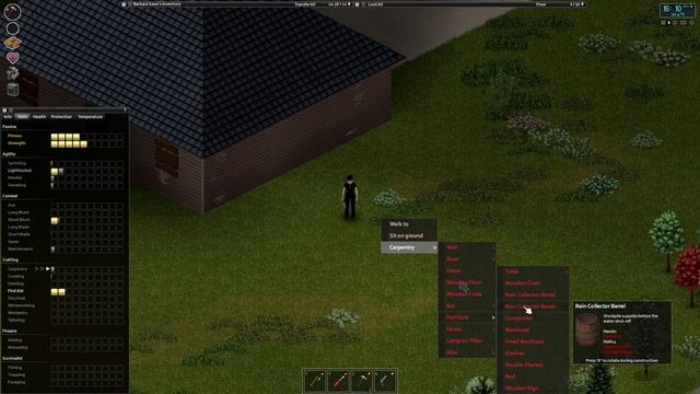 Project Zomboid - CARPENTRY DAY | PZ Build 41 Gameplay #7