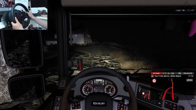 ETS2 Online - Hội Xe Đầu Kéo Đi Đường Dốc Siêu Khó смотреть онлайн
