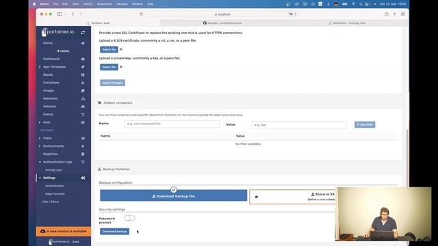 Portainer Upgrade auf 2.15.1 смотреть онлайн