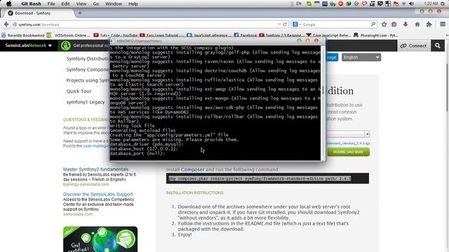 Symfony 2 4 3 install configuration смотреть онлайн