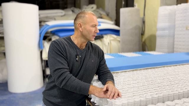 Самые надежные пружинные матрасы на мультипакете "Соты" EVS 1000 CH смотреть онлайн