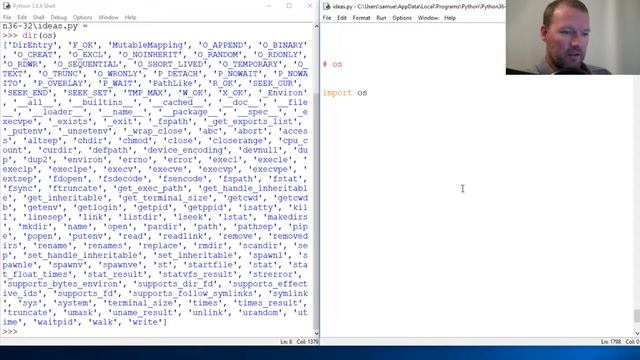 Python Basics Built-in Os Module смотреть онлайн