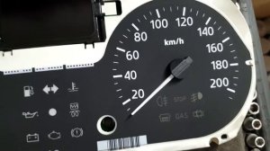 Разбор панели приборов Renault Logan 1