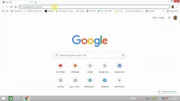 youtube.com/tv/activate On Smart TV