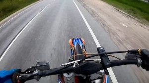 КТО БЫСТРЕЕ?KTM 85 за 250к ПРОТИВ Koshine 85 за 160к/ВЫЖАЛ МАКСИМАЛКУ ИЗ КТМ/#питбайк #стант #ktm