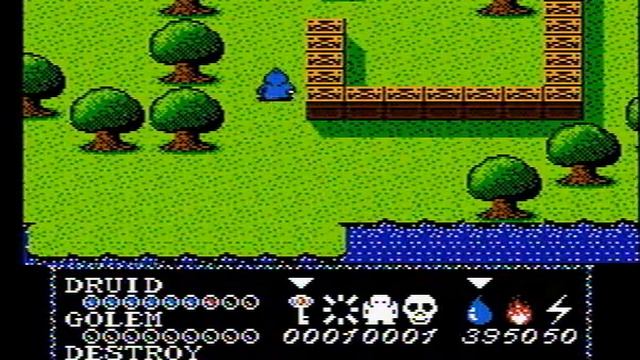 Druid Kyoufu no Tobira - Nintendo Famicom - Archive Gameplay ? смотреть онлайн