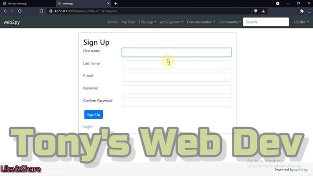 How develop a Website in under 5 minutes using Web2py Framework смотреть онлайн