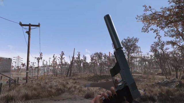 Fallout 4 - Falcon III Pistol w/ Cyberpunk 10MM Anims смотреть онлайн