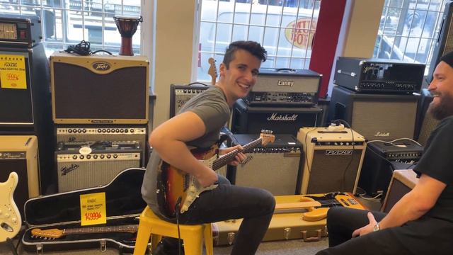 Playing the WORLDS MOST EXPENSIVE Fender Amp… смотреть онлайн