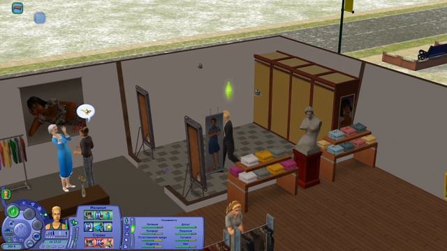 ПО РЕСТОРАНАМ | The Sims 2: Династия Адамс #47 смотреть онлайн