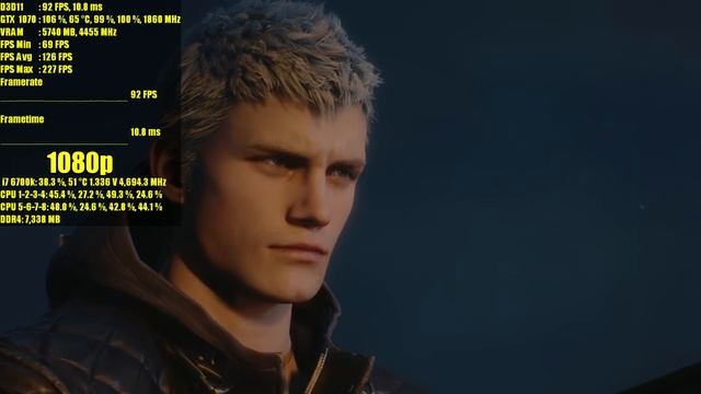 Devil May Cry 5 GTX 1070 | 1080p & 1440p Maxed Out | FRAME-RATE TEST смотреть онлайн