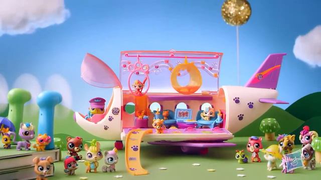 Littlest Pet Shop Самолет для зверюшек смотреть онлайн