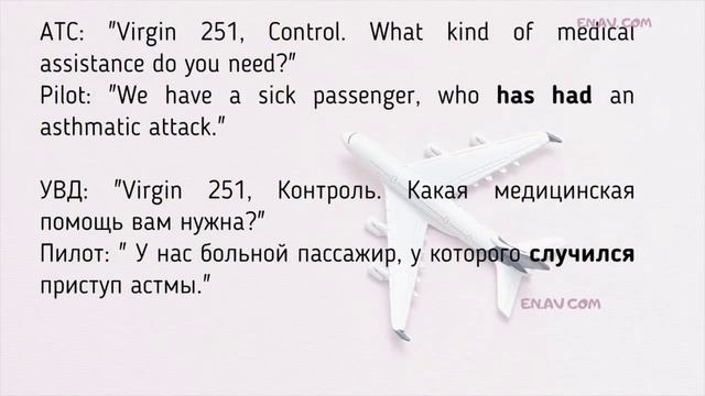 PRESENT PERFECT In Aviation Communication. Настоящее совершенное время.