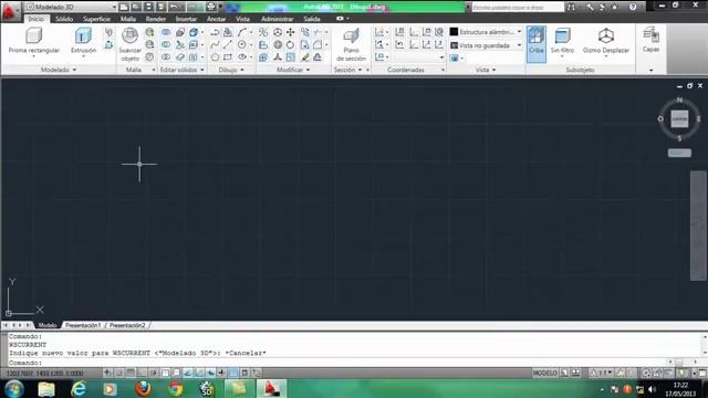 Comandos en 3D: Revolucion - Matriz - Simetría en Autocad 2011 PARTE 2 смотреть онлайн