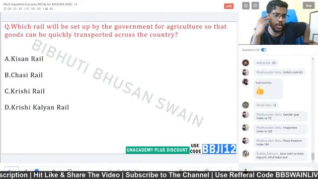 Most Important Economy MCQs for ASO/OAS 2020 - L1 | Bibhuti Bhusan Swain смотреть онлайн