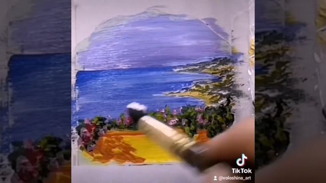 Миниатюра акрилом на магните-календарике☺️ смотреть онлайн