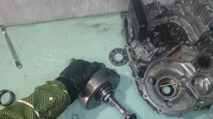 Разбираем вариатор honda SPOA SPYA SE5A часть 2