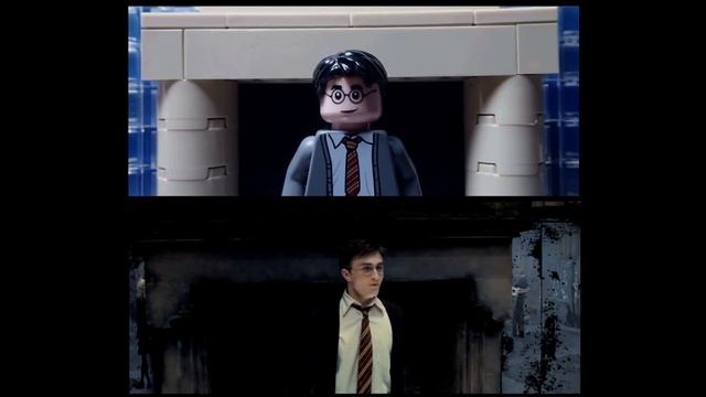 Lego and Real Harry Potter and the Order of Phoenix Trailer | Stop Motion смотреть онлайн