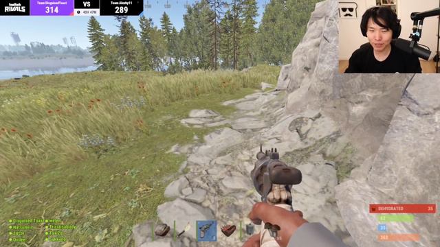Toast on Spain Team Rage Quit Rust Twitch Rivals смотреть онлайн