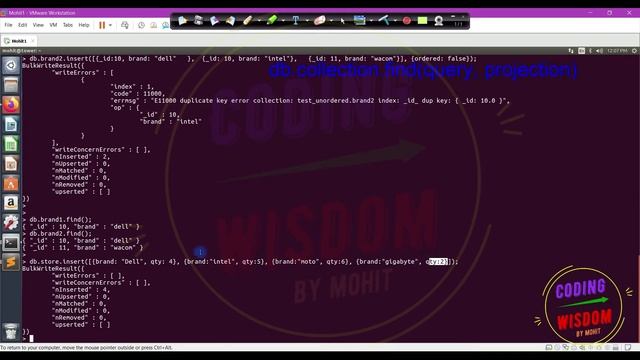 Learn MongoDB, Unordered and find method Video 4 смотреть онлайн