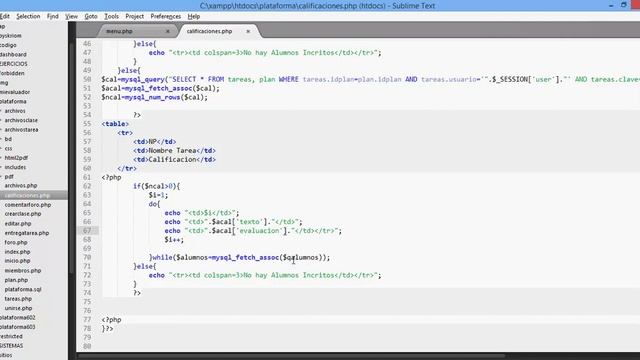 ? Crear LMS | Plataforma E-learning con PHP MYSQL | Calificaciones Alumno смотреть онлайн