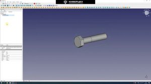Быстро сделать БОЛТ и ГАЙКУ с РЕЗЬБОЙ во FREECAD.