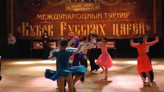 Виктория Новикова и Семен Селезнев. Дети-2. Е класс. Джайв. смотреть онлайн