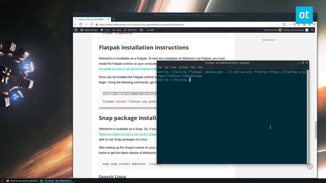 How to set up the WebStorm JavaScript IDE on Linux смотреть онлайн