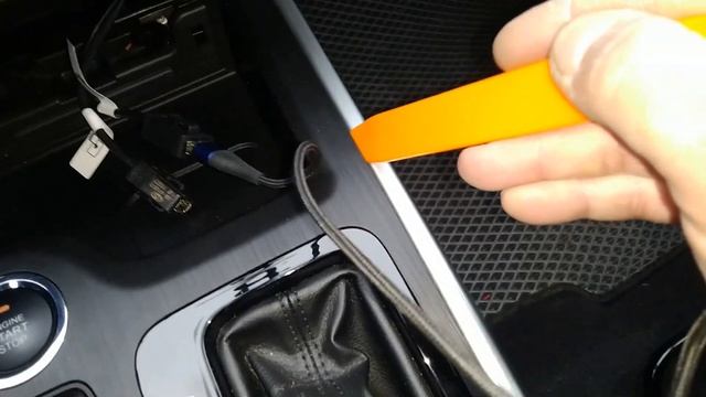 CHERY TIGGO 4 - панель центр консоли. Как снять. смотреть онлайн