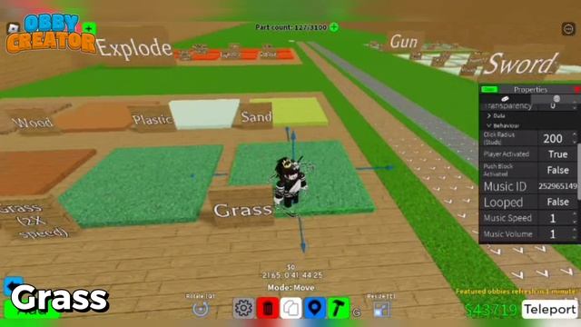 How To Make A Step Sound In Obby Creator | Obby Creator Tutorial смотреть онлайн