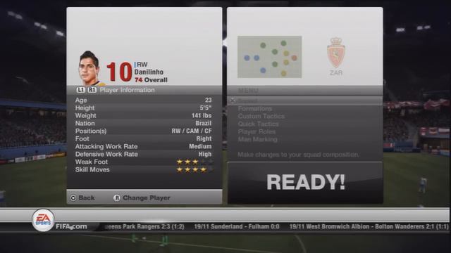 Fifa 12 UT Update - Skill Changes - Lamela and Danilinho смотреть онлайн