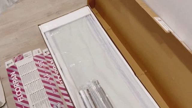 Распаковка — Душевой уголок BelBagno UNIQUE-A-2-85/100-C-Cr смотреть онлайн