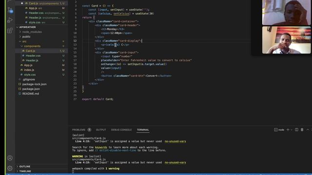 Create a React app with the weather API (Squid game challenge) - Part 1 смотреть онлайн