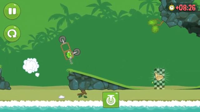 Bad Piggies Ground Hog Day Level 1-29 solution 3 étoiles смотреть онлайн