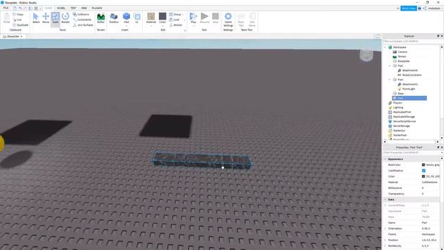 [Roblox Studio] How to make a basic swinging object смотреть онлайн