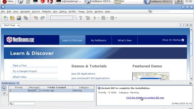 Install NetBeans IDE on Raspberry Pi 2/Raspbian смотреть онлайн