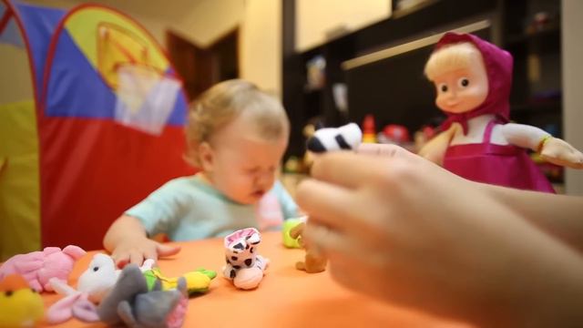 Детские пальчиковые игрушки - животеные