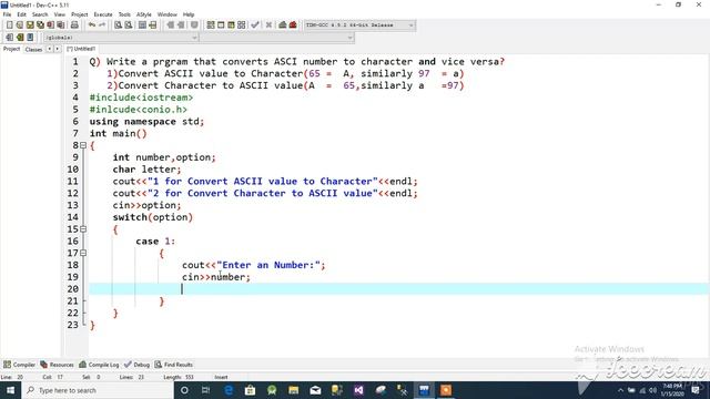 Lect#34) How to convert ASCII value to Character and vice versa C++ in Urdu/Hindi смотреть онлайн