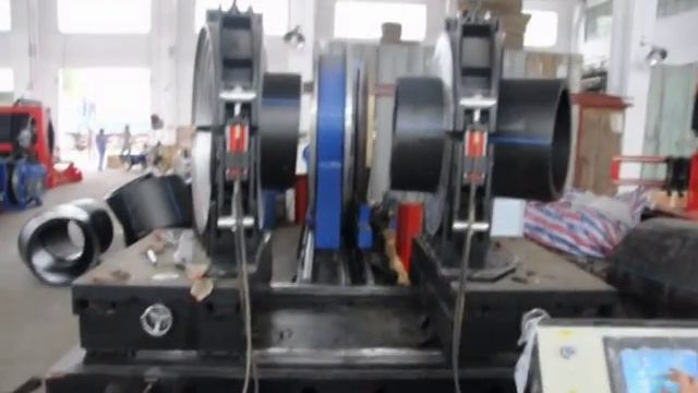 RGH1200 HDPE Fitting Welding Machine/Место слияния машина/Máquina de fusión de montaje смотреть онлайн