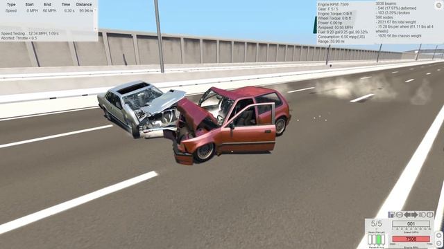 BeamNG Crash Test (HD) смотреть онлайн