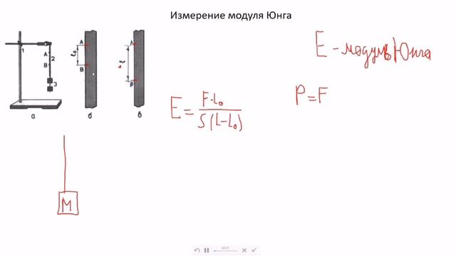 Лабораторная работа/Физика/Измерение модуля Юнга/Теория смотреть онлайн